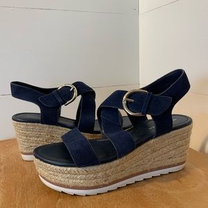 Marc fisher espadrille wedges